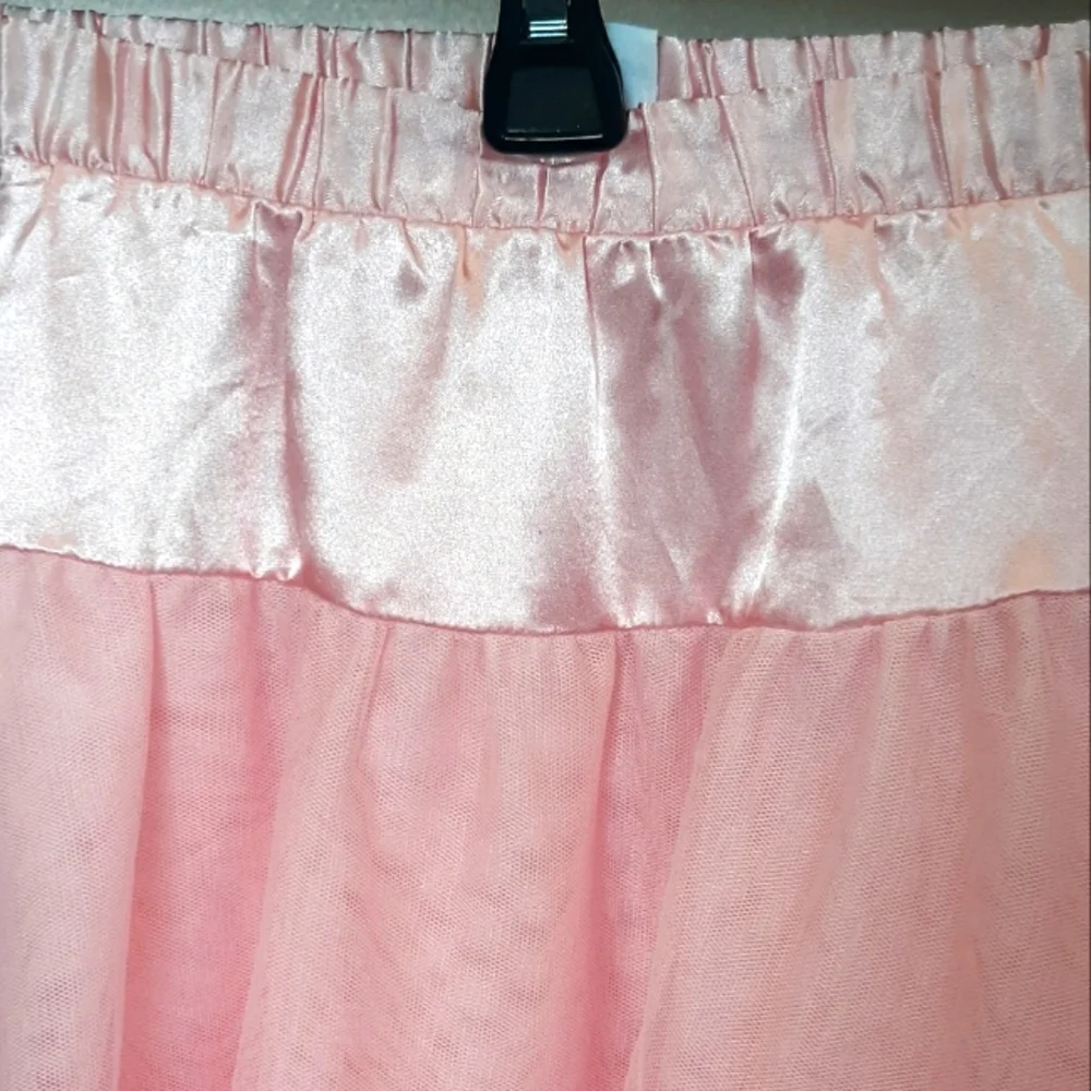 Tulle Tutu Skirt - Pink Layered Ruffled Skirt - Kids Size:5T - Costumes- Dance
